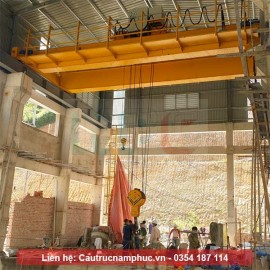 Cầu trục 30 tấn dầm đôi khẩu độ 15 mét