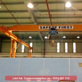 Cầu trục dầm đơn 3 tấn khẩu độ 10 mét