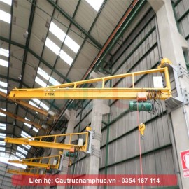 Cầu trục treo tường 2 tấn