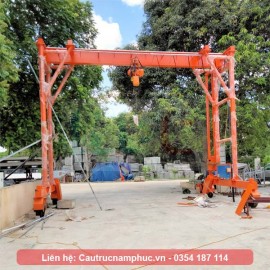 Cổng trục bánh lốp 1 tấn, 2 tấn, 3 tấn, 5 tấn