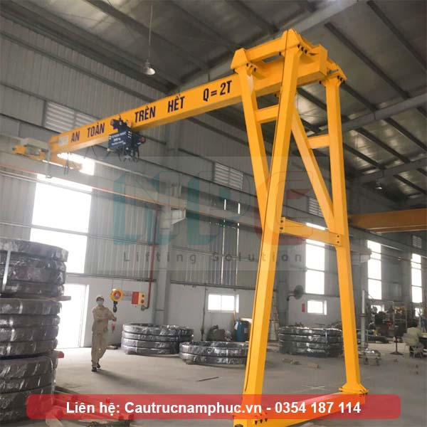 Bán cổng trục 2 tấn