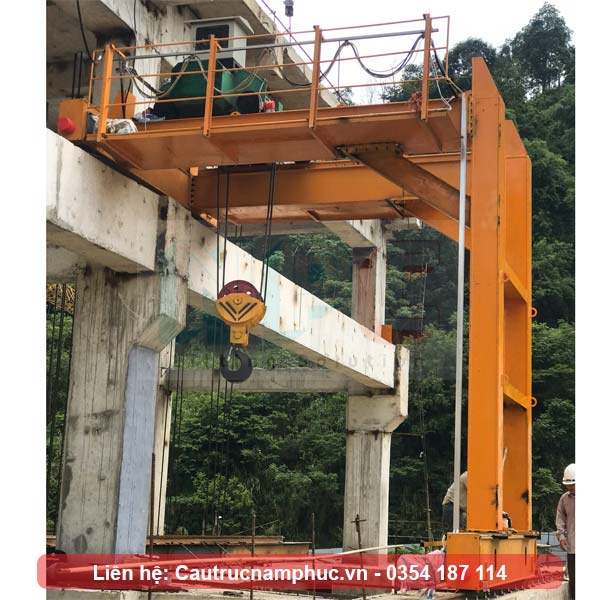 Bán cổng trục dầm đôi