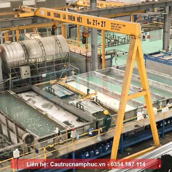 Bán cổng trục dầm đơn