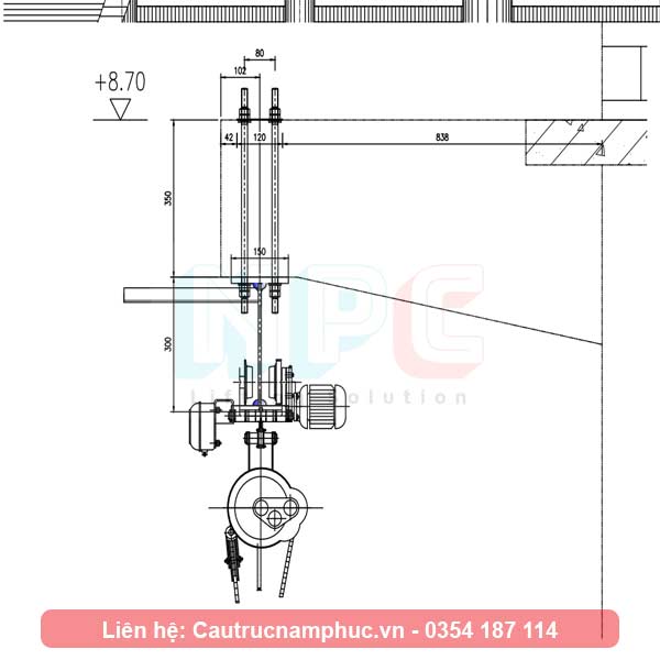 Cấu tạo monorail