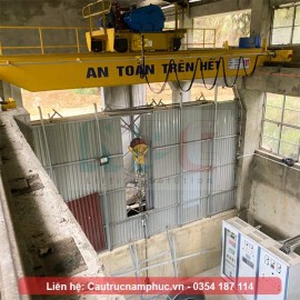 Cầu trục dầm đôi 10 tấn khẩu độ 10 mét