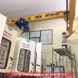 Cầu trục dầm đơn 5 tấn khẩu độ 10 mét