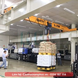 Cầu trục dầm đơn tải trọng 2 tấn khẩu độ 8 mét
