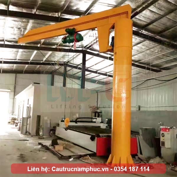 Cầu trục quay 2 tấn trong nhà