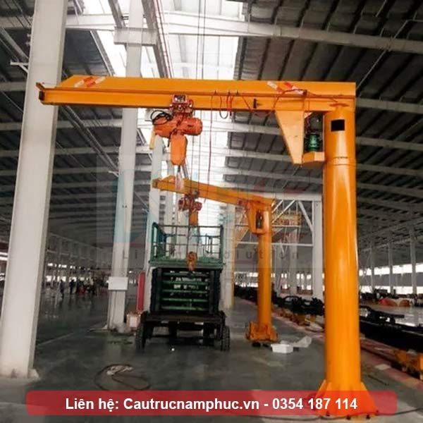 Hình ảnh cầu trục quay 3 tấn