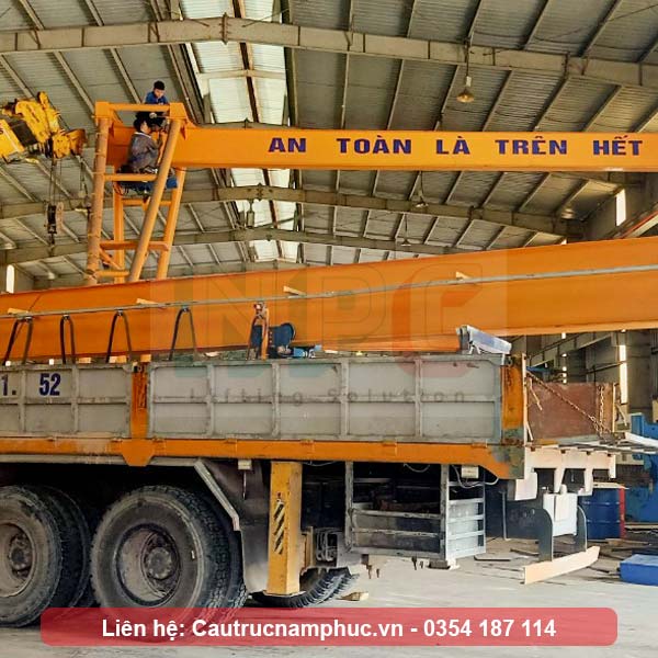 Hoàn thiện lắp đặt bán cổng trục