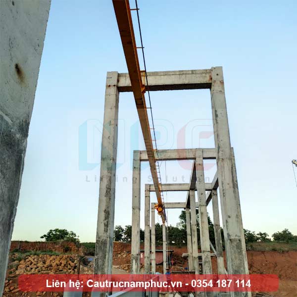 Tổng thể monorail 3 tấn đường chạy 25 mét