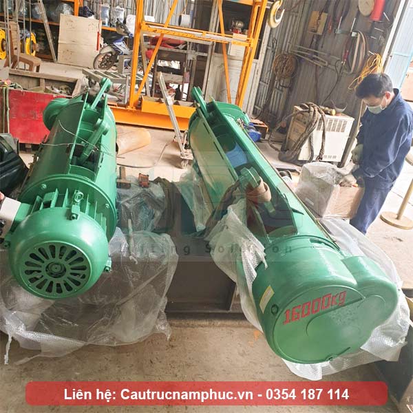 Palang dùng cho monorail 16 tấn đường chạy 18 mét