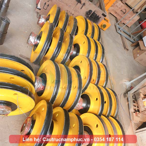 Hình ảnh cụm puly cầu trục