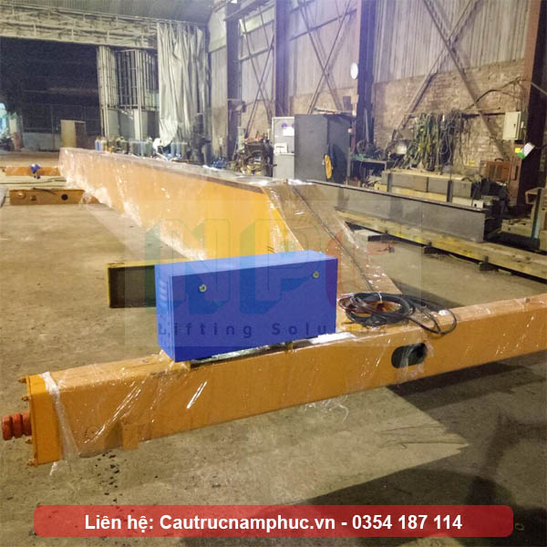 Hoàn thiện sản xuất cầu trục dầm đơn 10 tấn