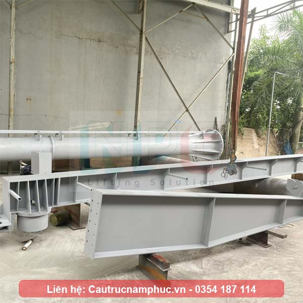 Sơn chống gỉ cầu trục treo tường 1 tấn