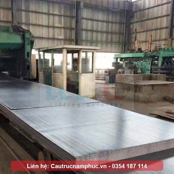 Vật liệu chế tạo cầu trục