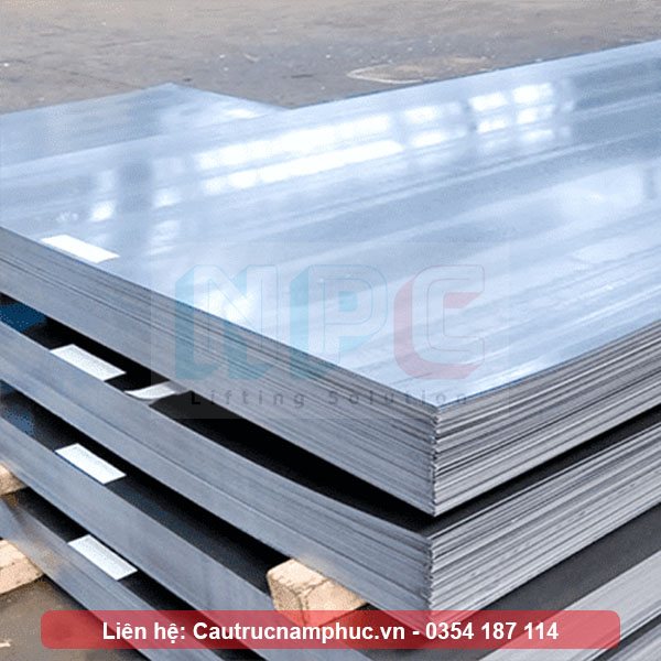 Vật liệu thép tấm sản xuất cầu trục dầm đơn 3 tấn