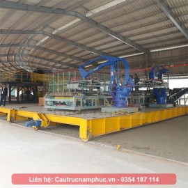 Xe goong 50 tấn cho nhà máy gạch